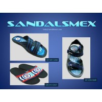 Sandalias Cruz Azul. Productp Hecho en Mxico por Sandalsmex