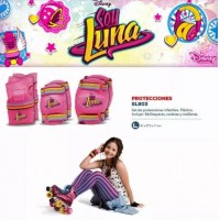 Set De Proteccion para patinar: Coderas Rodilleras Y Muequeras Soy Luna