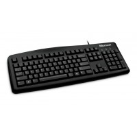 TECLADOS MICROSOFT WIRED 200 BLACK USB ESPAOL