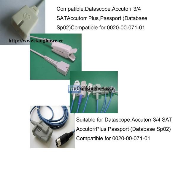 Spo2 sensor for Datascope patient monitor
