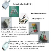 EKG cable for Burdick