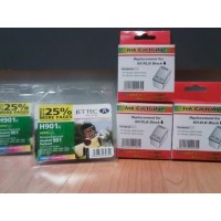 Multipack 3 unidades hp 901bkxl 2 unidades 901cxl cartuchos compatibles