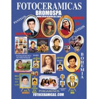 FOTOCERAMICAS PARA LAPIDAS Y DIJES CON FOTOPORCELANA IMBORRABLE-BROMOSPA-