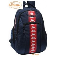 MOCHILA KAPPA 17 ESTAMPADA Y BORDADA LINEA DEPORTIVA KP806