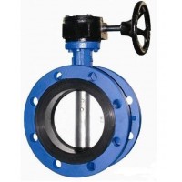 Flanged type butterfly valve