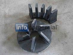 Estator y rotor de la celda de flotacin