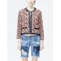 CROP FLOWER JACKET