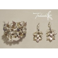 Aros y Pulsera - Accesorios para Fiestas - 15 % descuento envios al interior