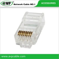 Avp cat5e 8p8c rj45 conector 3u-50u