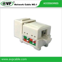 Cat6 keystone jack utp