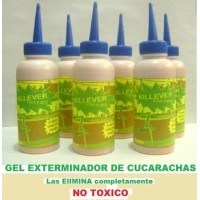 Cucarachas eliminalas con gel killever 