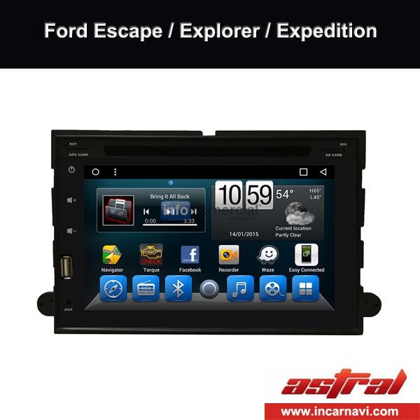 OEM Autorradio GPS Radio System Ford Escape Explorer Expedition Mustang Edge Focus Mustang Freestyle