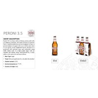 CERVEZA PERONI 3.5