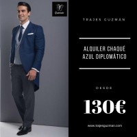 Chaqu azul diplomtico disponible en Trajes Guzmn