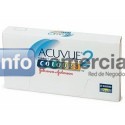 ACUVUE COLORS GRADUADOS  C/6  (VERDE,AZUL,MIEL Y GRIS)(0.00 A -9.00)