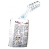 AGUA EN EL PERIODICO