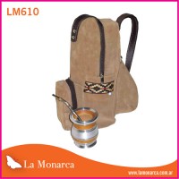 Bolso Matero con logo impreso, bordado