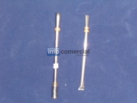 BOMBILLA CORTA DE ACERO INOXIDABLE