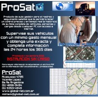 Rastreo Satelital - Monitoreo Desde Su Pc